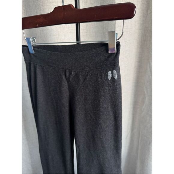 Victorias Secret Angel Y2k Low Rise Gray Wide Leg Pants Vtg Medium - Picture 3 of 6